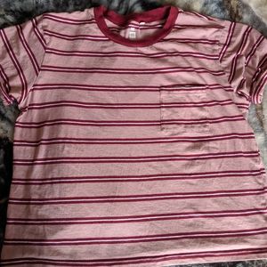 Red striped t-shirt